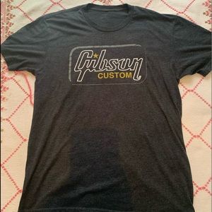 Large Gibson guitar men’s t shirt